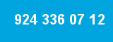 924 336 07 12
